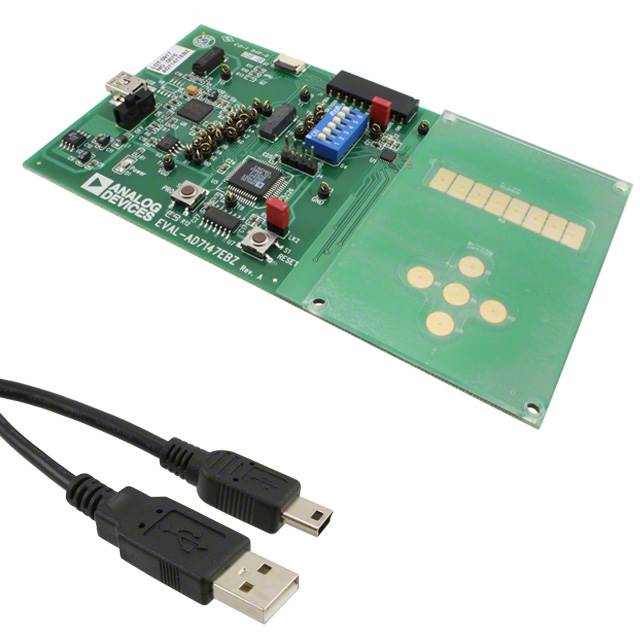 EVAL-AD7147-1EBZ Analog Devices Inc.  Cartes d'évaluation - Capteurs